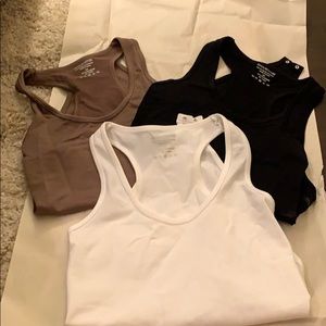 Zenana outfitters racer back bodysuit bundle of 3